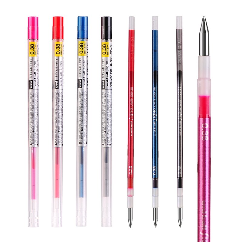 1pc Uni Style Fit Gel Multi Pen Refill - 0.38 Mm 16 Colors Available Writing Supplies UMR-109-38