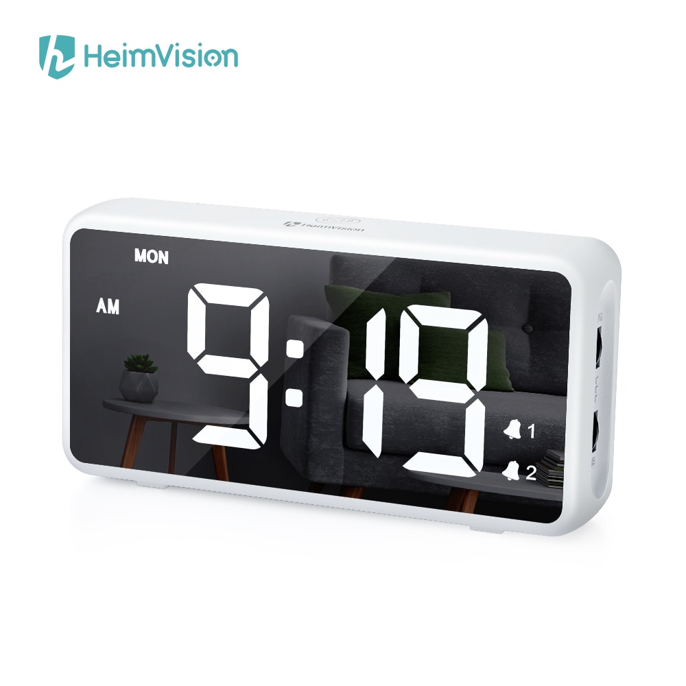 Heimvision Wekker Led Nachtlampje Digitale Verstelbare Volume