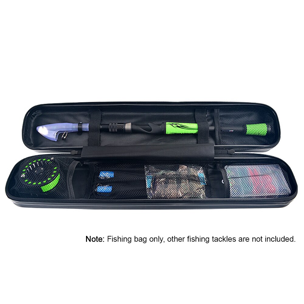 Free Sports 60cm / 75cm Fly Fishing Rod Tube Case Waterproof Hard Fishing  Tackle Bag for Fly Fishing Raft Fishing