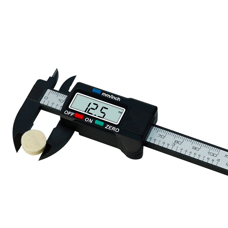 Digital Vernier Calipers Plastic LCD Electronic Vernier Caliper Gauge For Measuring Tool Mini Vernier Calipers Micrometer