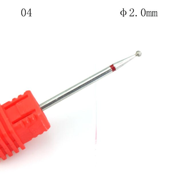 1Pcs Diamond Nail Drill Rotate Burr Bits Nail File Milling Cutter For Electric Manicure Machine Polish Remove Nail Art Tools: 4