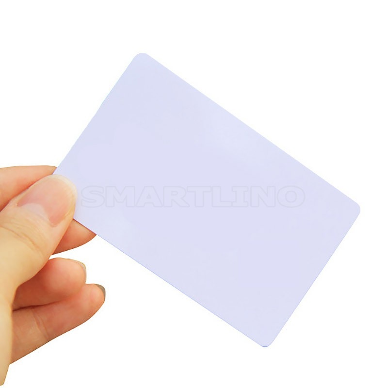 Proximity 125KHZ RFID Smart Card EM4100 TK4100 White Plastic Thin Blank Access Control RFID Chip Cards Read Only