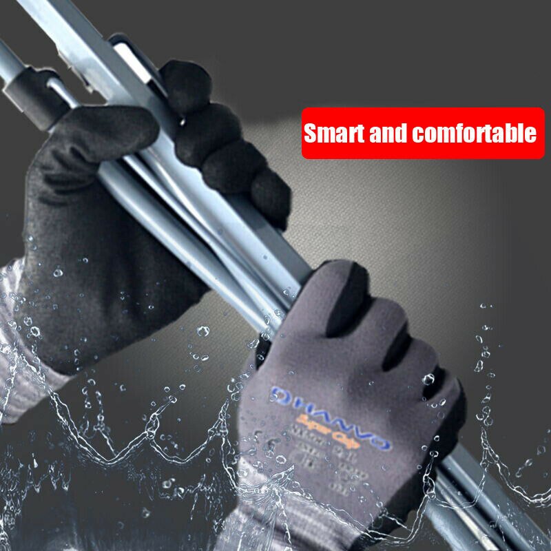 Nitril sikkerhedsbelægning arbejdshandsker palmebelagte handsker mekaniske arbejdshandsker herrehandsker