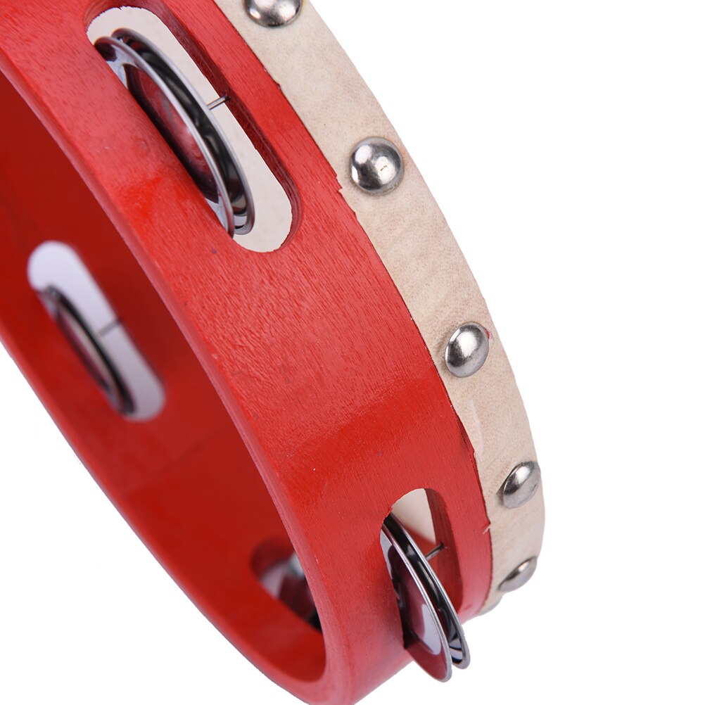 7" Musical Tambourine Tamborine Drum Round Percussion for Baby Kids