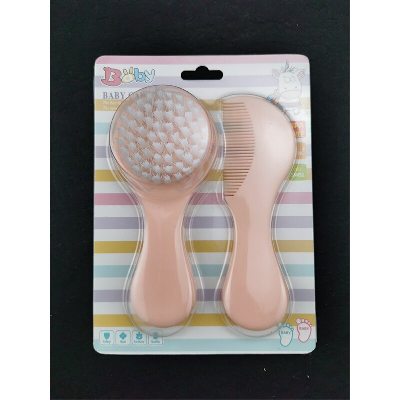Natuurlijke Zachte Baby Borstel Houten Handvat Borstel Haar Kam Zuigeling Kam Head Massager Haarborstel Baby Care