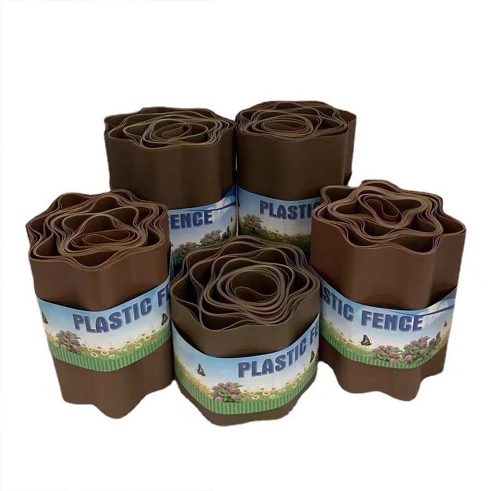 Kant af plastik græsplænekant græsplænekant kant tilgroning sti fleksibel meget stærk vandtæt elastisk kant kant blomsterbede
