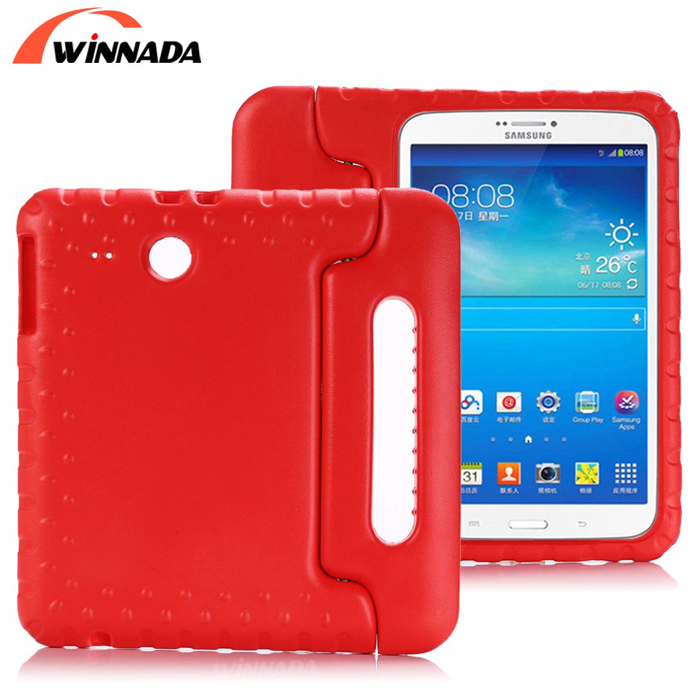 Case Voor Samsung Galaxy Tab E 9.6 T560 T561 Hand-Held Full Body Kids Kinderen Veilig Siliconen Voor SM-T560 tablet Cover