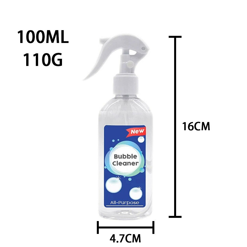 Multifunctional Household Kitchen Cleaner All-Purpose Bubble Cleaner Best Natural Cleaning Product Safety Foam Cleaner: 5pcs