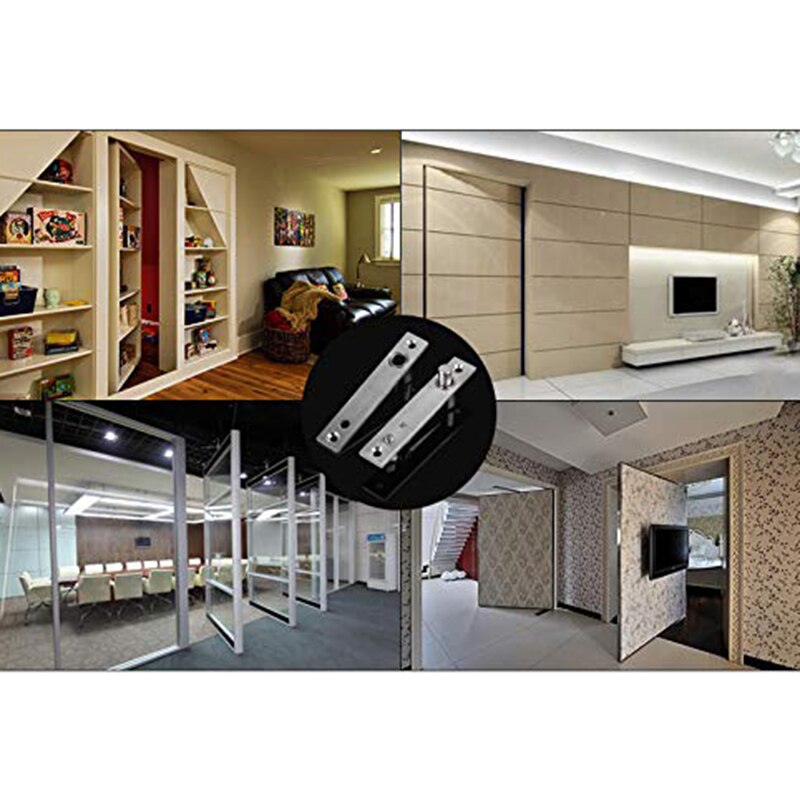 -Rvs Pivot Deur Scharnier Zware Pivot Scharnier Voor Houten Deuren 360 Graden As Rvs Murphy deur Pivot Hi