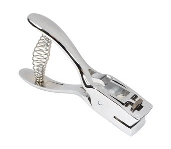 Heavy duty ID Card Badge Lanyard Slot Punch Plier Tool