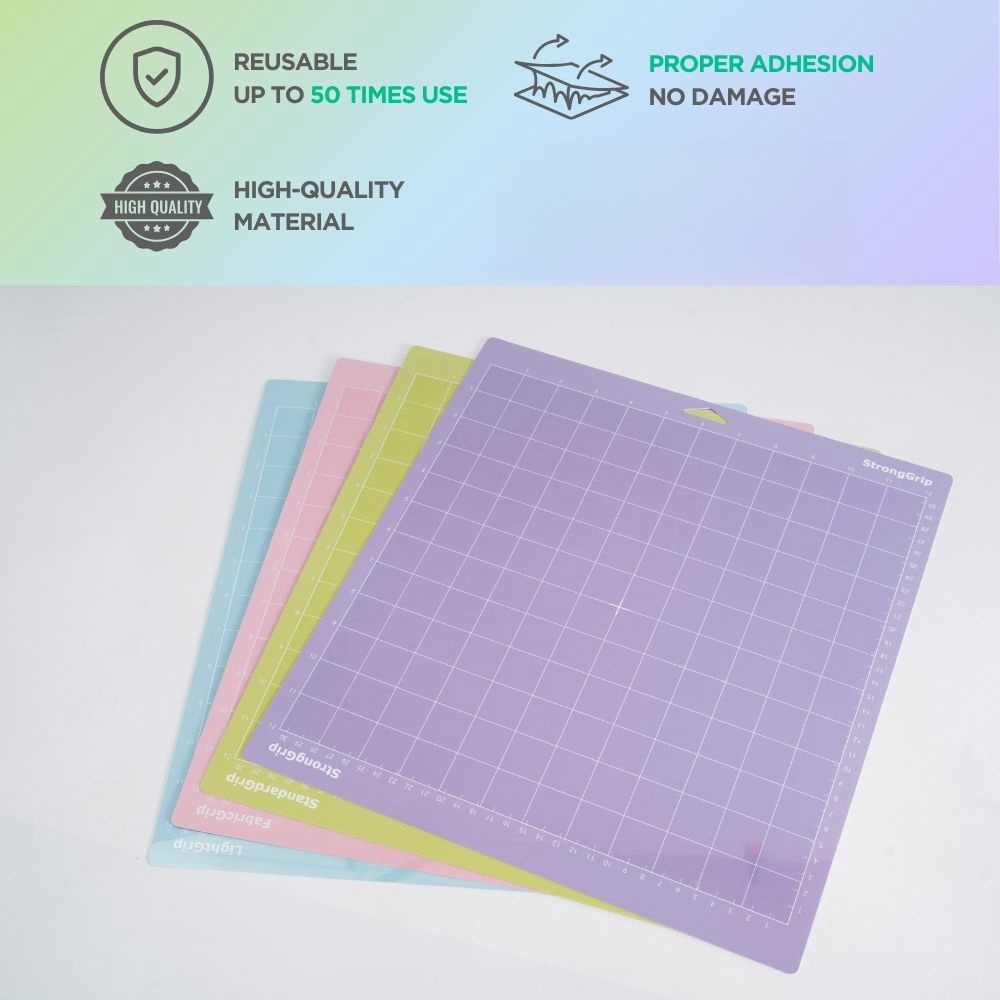 Cutting Pad for Cutting Maker 3/ Maker/ Explore 3 (12*12in) - Multifunctional Bonded Sewing Cutting Pad Set