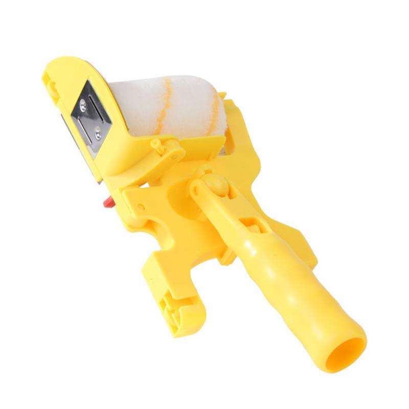 Clean Cut Paint Edger Trimming Kit Multifunctional Paint Brush Roller Wall Color Separation Tool Hand-held Trimming Roller Brush
