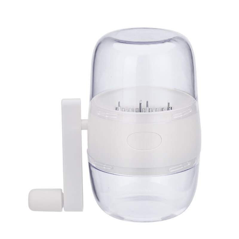 Manual Nut Grinder Multifunctional Dried Fruit Crusher Peanut Masher Nut Chopper Grinding Device for Sesame Walnut: White