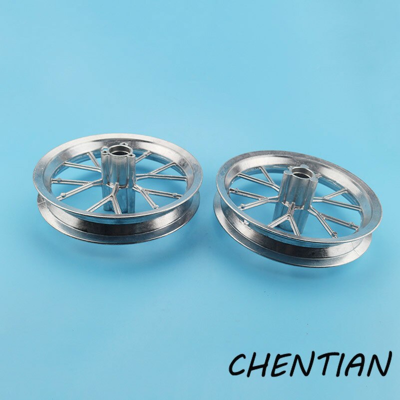 2pcs Aluminum Dirt Bike 12 1/2 x 2.75 Tire Tube Rim Wheels Front & Rear Accessory Replacement for 49cc Mini Moto Motorbikes