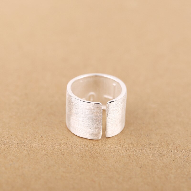 DIEERLAN Real 925 Sterling Silver Love Rings For Women Statement Jewelry Finger Rings Anillos Mujer Bijoux