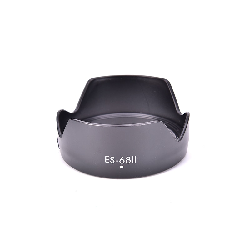 For Camera EF 50mm f/1.8 STM 49mm Lens ES-68II Lens Hood Shade Lens Hood Screw Mount Flower Shape Tool