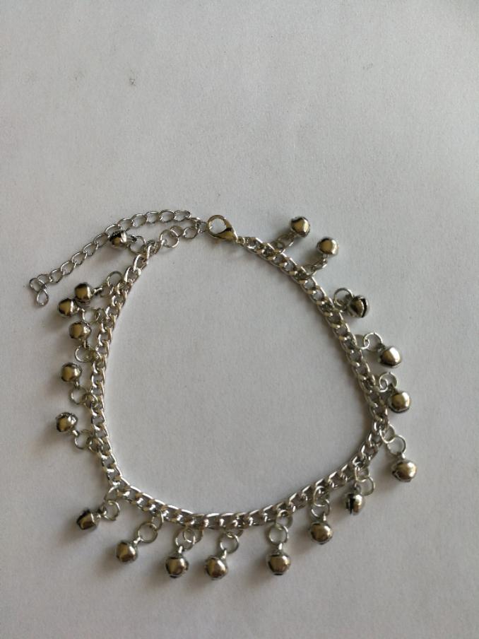 Women Indian Traditional Belly Dance Ghungroo Brass Anklet with Jingling Bells Female Jewelry