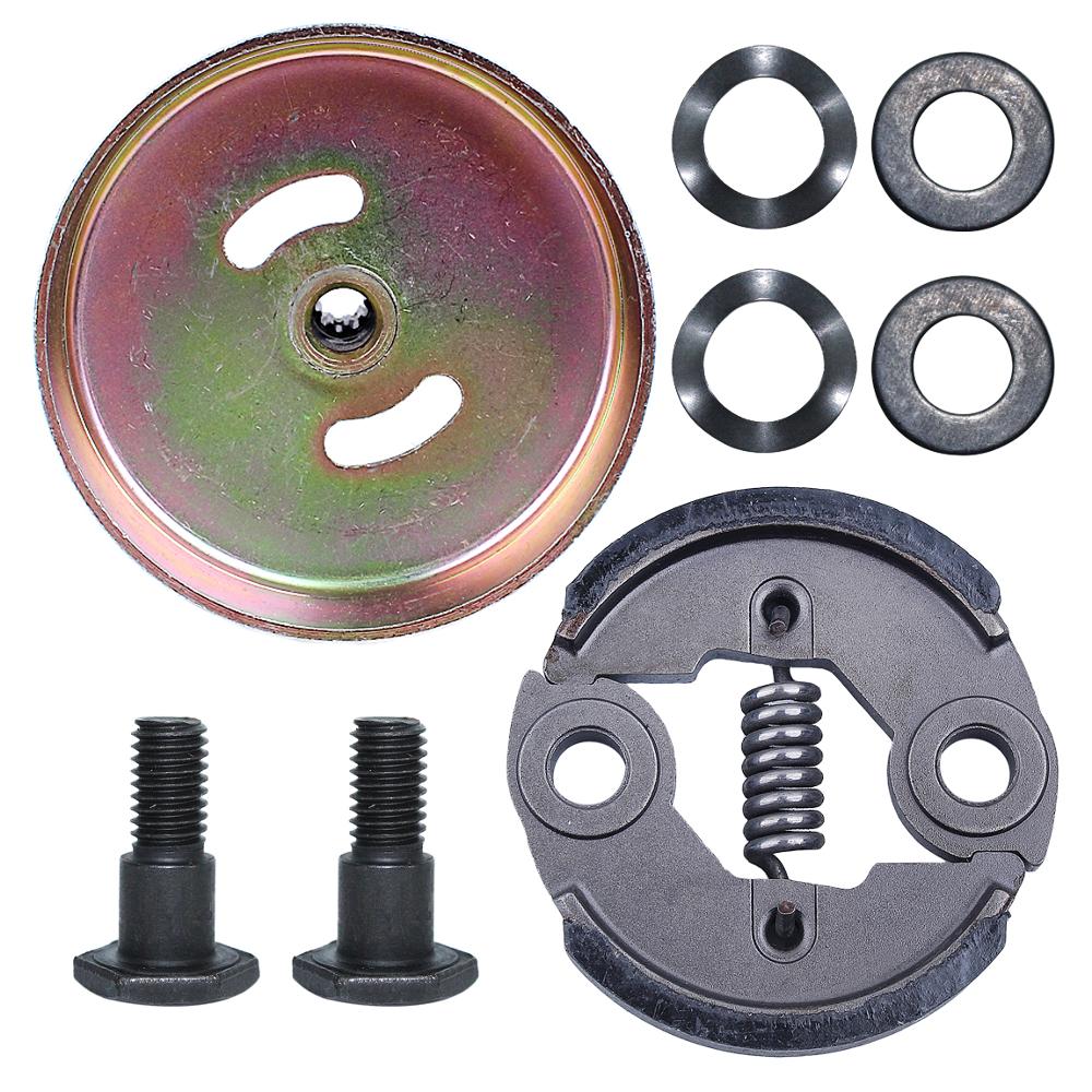 Square And Round Holes 9t Clutch Drum Kit For Honda Gx31 Gx35 1.3hp Small Engine Brush Cutter Grass Trimmer Parts