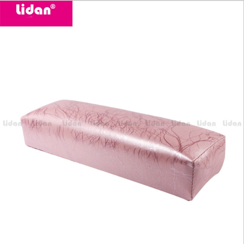 LIDAN Manicure Hand Pillow Rectangle Leather Pad Hand Holder Nail Art Tool