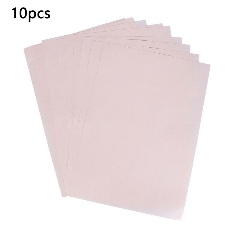 10pcs Heat-Pressed Papers A4 Heat-Press Transfer T-Shirt Iron-on Inkjet