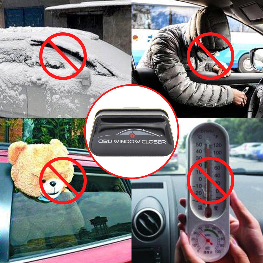 LEEPEE zamknij otwórz pauzę okna stylizacja samochodu okno samochodu sterownik OBD zdalne sterowanie automatyczne podnoszenie zamknij okno urządzenia
