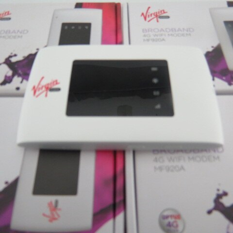 Virgin Prepaid Mobile Broadband 4G Router Wifi Modem ZTE MF920A