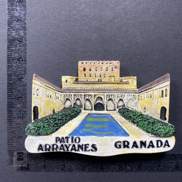 Europe Spain 3D Refrigerator Magnet Tourist Souvenirs Stickers,Home & Kitchen Decoration Fridge Magnet Message Sticker