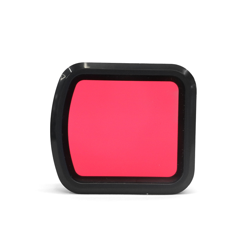 Original sjcam sj8 acessórios tampa da lente/capa/vidro uv filtro/protetor de tela filme para sj8 pro/plus vermelho mergulho ação câmera: red diving filter