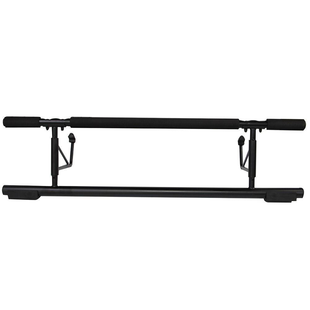 Horizontal Bar Pull-ups Multifunctional Door Fitness Device Fitness Exercise Tool Gym Accessory for Home Doorway (Black)