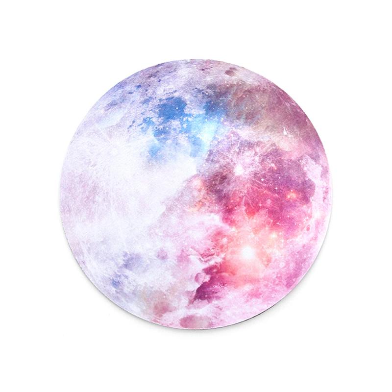 Planet Series Mouse Pad Comfort Rubber Base Circular Computer PC Laptop Mic Mat: 15