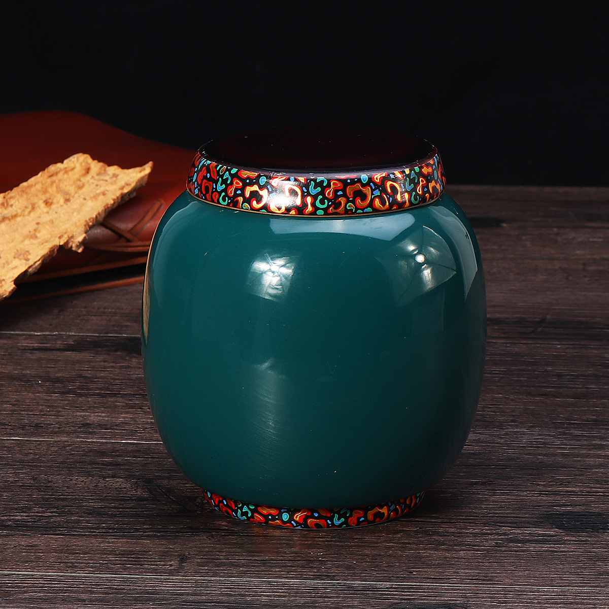 Pet Blue Glaze Ceramic Funeral for Pet Cremation Urn Pets Urns Cremation-Urn Memorial Ashes-Holder Casket Funeral