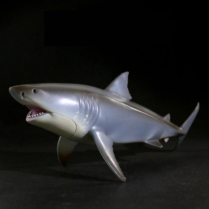 Børns simulering havliv stor hvid haj megalodon legetøj haj haj model hammerhead  v2 i 3