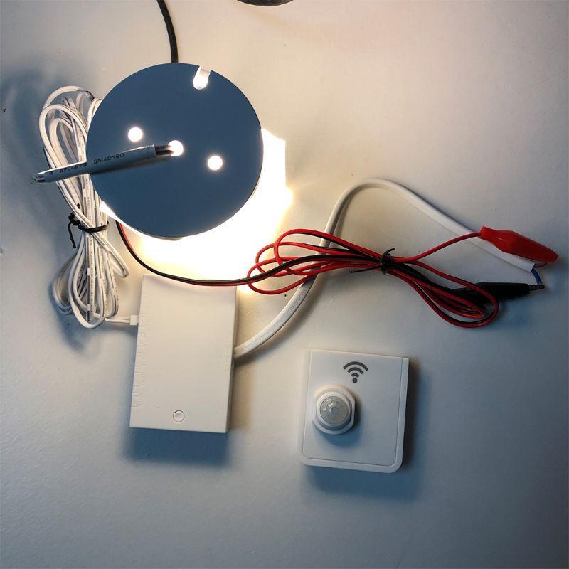 2020New Non-Contact 12V-24V PIR Infrared Motion Sensor Detection Automatic ON OFF Switch for Corridor Cabinet Wardrobe LED Light