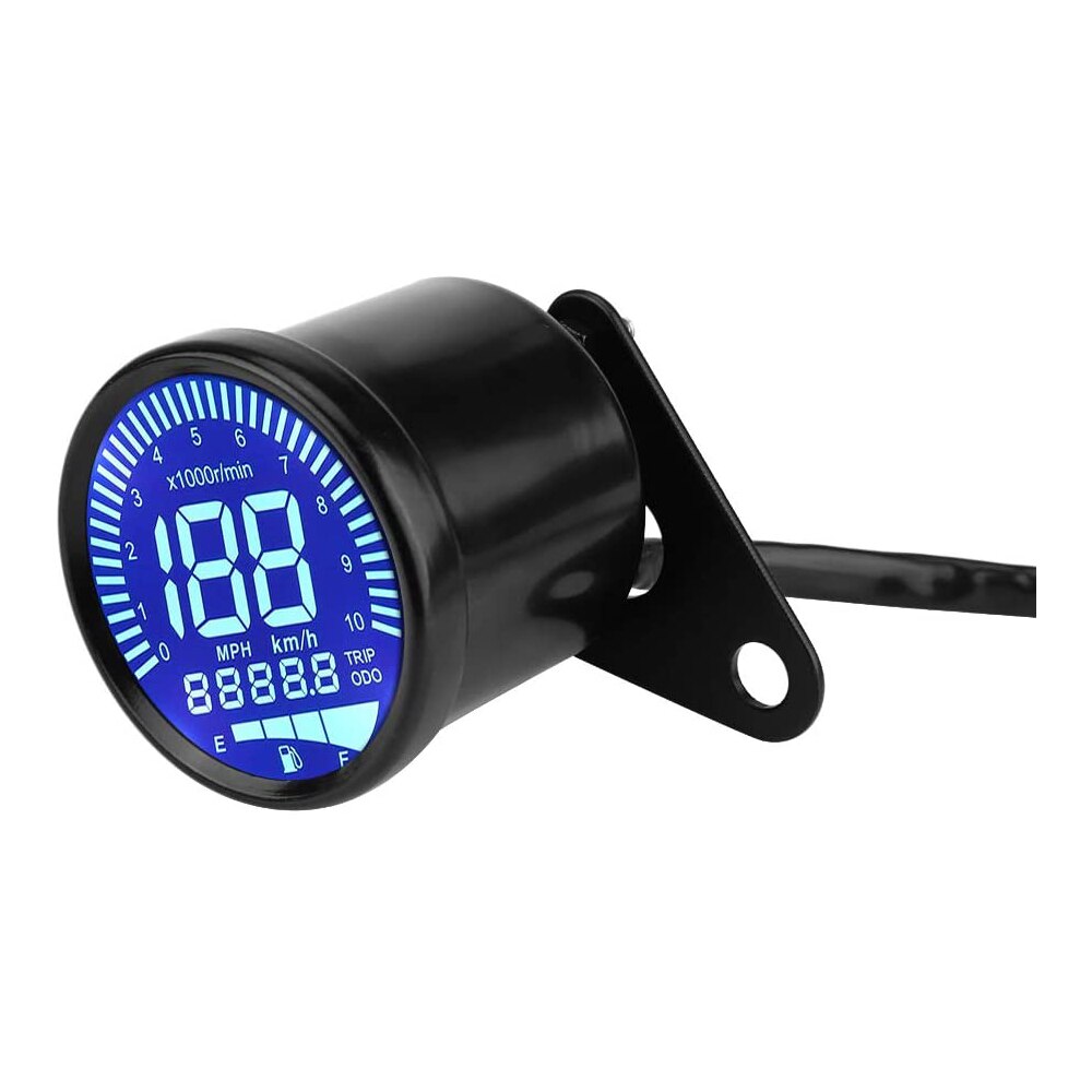 ALL Universal Motorcycle Digital Motorcycle Speedometer Retro LCD Odometer Cafe Racer Tachometer indicator Scooter ATV Meter