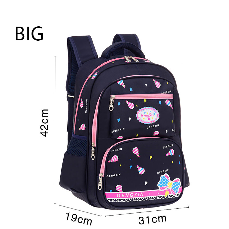 Sacs d'école pour enfants pour filles école primaire enfants sac à dos princesse enfant sacs d'école sacs orthopédiques grande capacité: big Royal blue