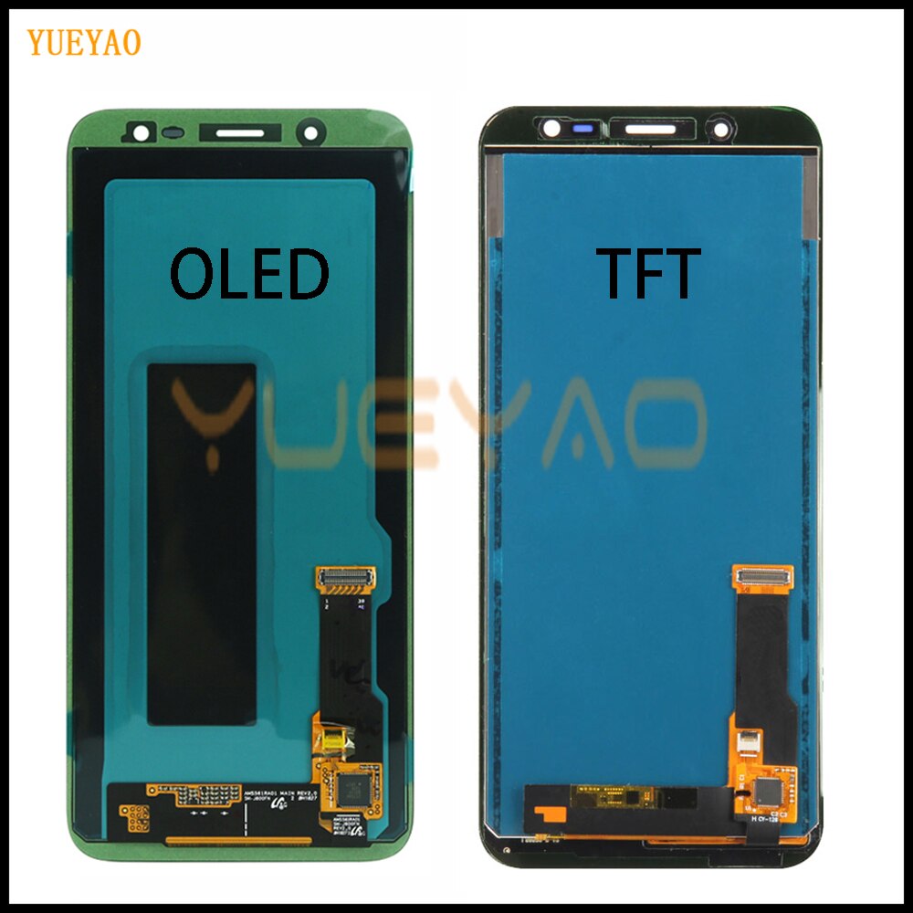 Super AMOLED 5.6'' J6 LCD Display For Samsung Galaxy J6 J600F J600 Display With Touch Screen Assembly Replacement Part