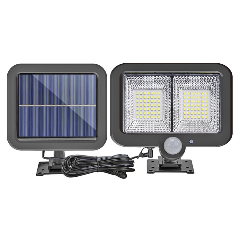 Cob 120LED Solar Light Outdoor Motion Sensor Wandlamp Waterdichte Tuin Lamp Emergency Pathway Yard Straat Lamp: 98 LED 3 Mode