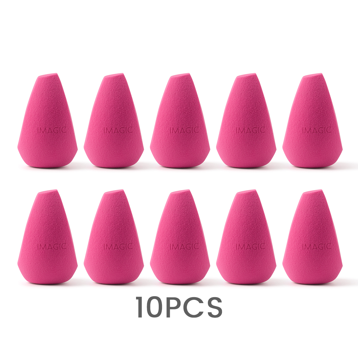 Esponja de maquillaje IMAGIC, 10 Uds., esponja húmeda y seca, esponja de maquillaje suave , paquetes de combinación más grandes de: Nude