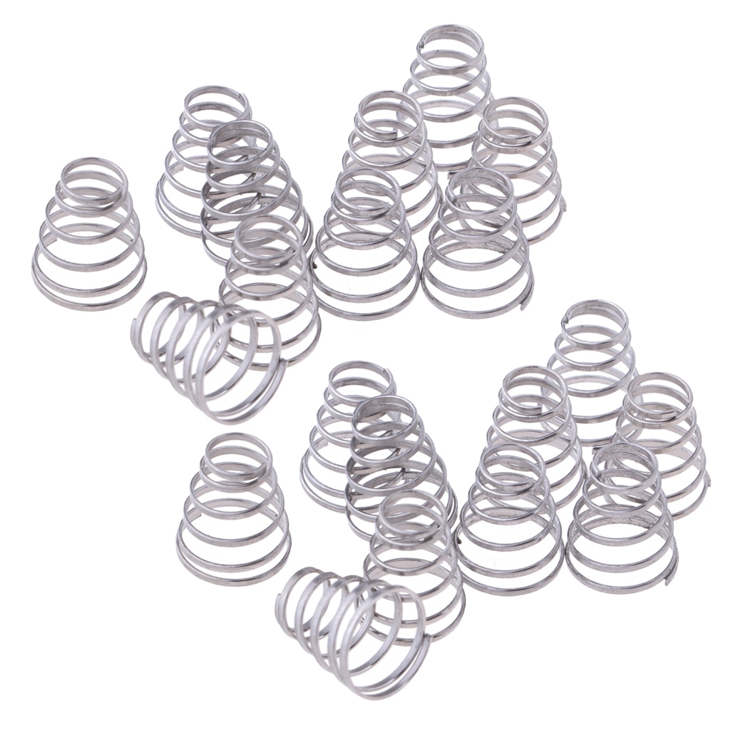 20pcs Replacement Springs Bike Wheel Skewer Quick Release Spring Bicycle Skewer for Bike Front Rear Quick Release Skewer