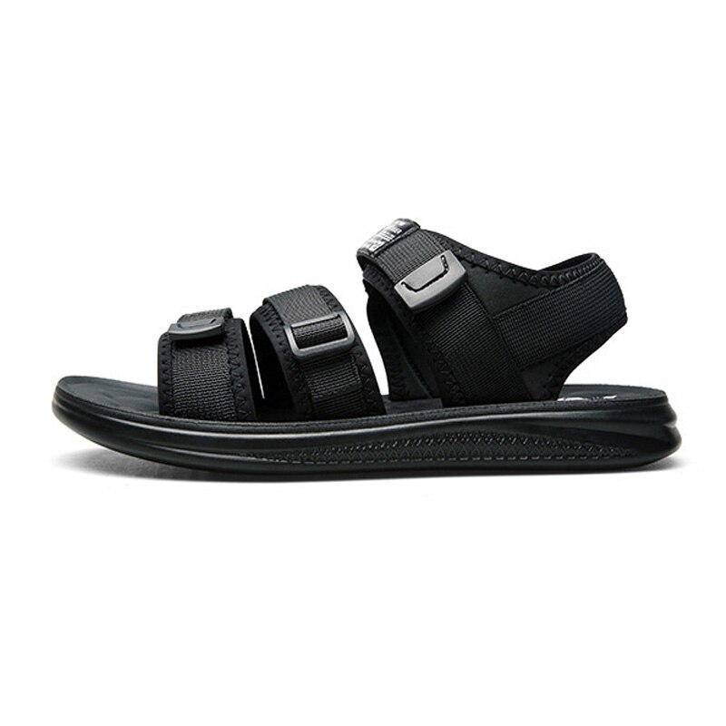 Sommarskor män strand sandaler platt casual män skor svarta sommar sandaler  ka1540