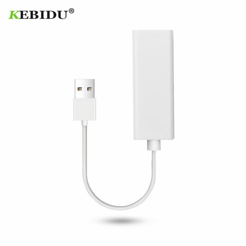 Kebidu usb 2.0 para rj45 lan adaptador de cartão rd9700 alta velocidade para mac os android tablet computador portátil windows xp 7