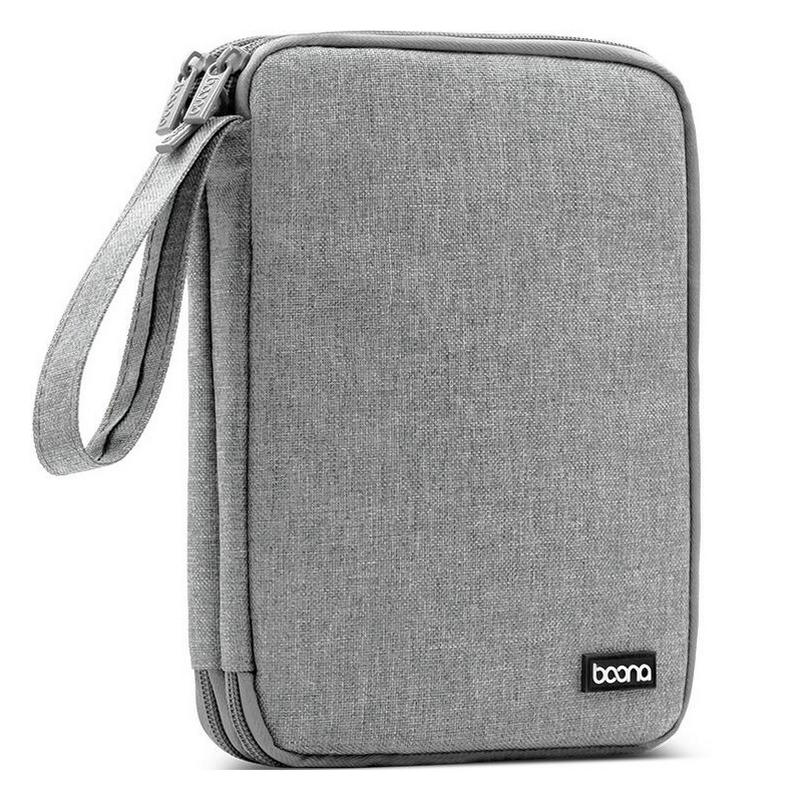 Nuova capacità elettronica borsa da viaggio borsa per documenti per archiviazione di fotocamere cavo di ricarica USB borsa per accessori intimi BN-D002