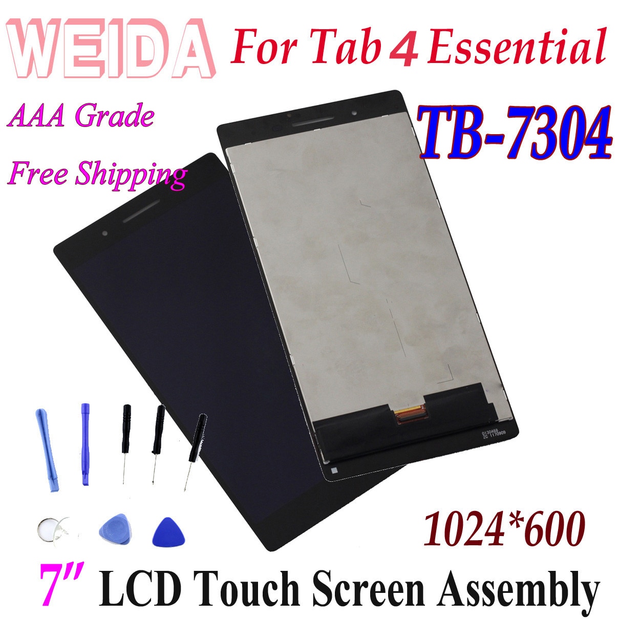 Aaa + + + 7 "Voor Lenovo Tab 4 Essentiële Tb-7304 TB-7304X 7304F Tab-7304F TB-7304i Lcd Touch screen Digitizer Vergadering