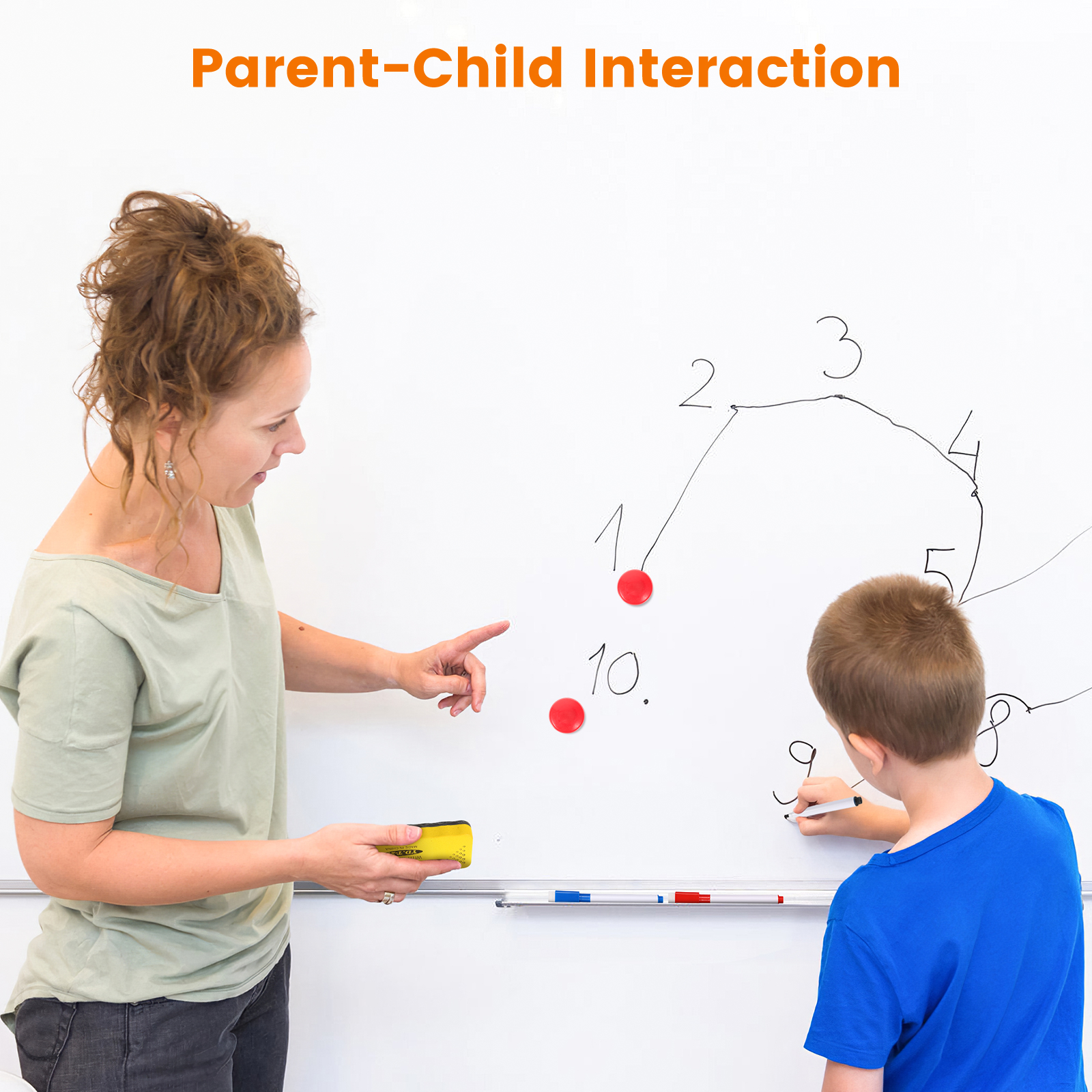Magnetisk tavle whiteboard tilbehørssæt penneforsyning krog tilbehør dele kontor