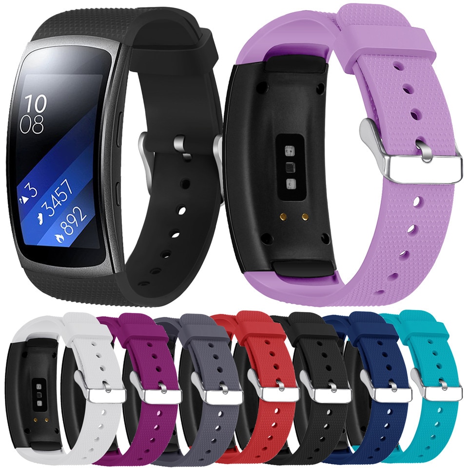 Essidi Voor Samsung Gear Fit 2 Zachte Siliconen Armband Band Voor Samsung Gear Fit 2 Pro Smart Horloge Wrist Band loop