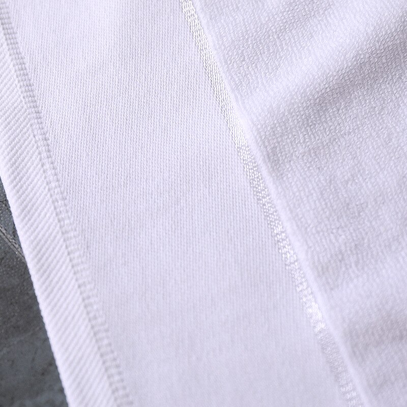 Cotton White Bath Towel Hotel Luxury Solid Color Bathroom Towels Thick Beach Towel Fast Drying Soft High Absorbent Antibacterial