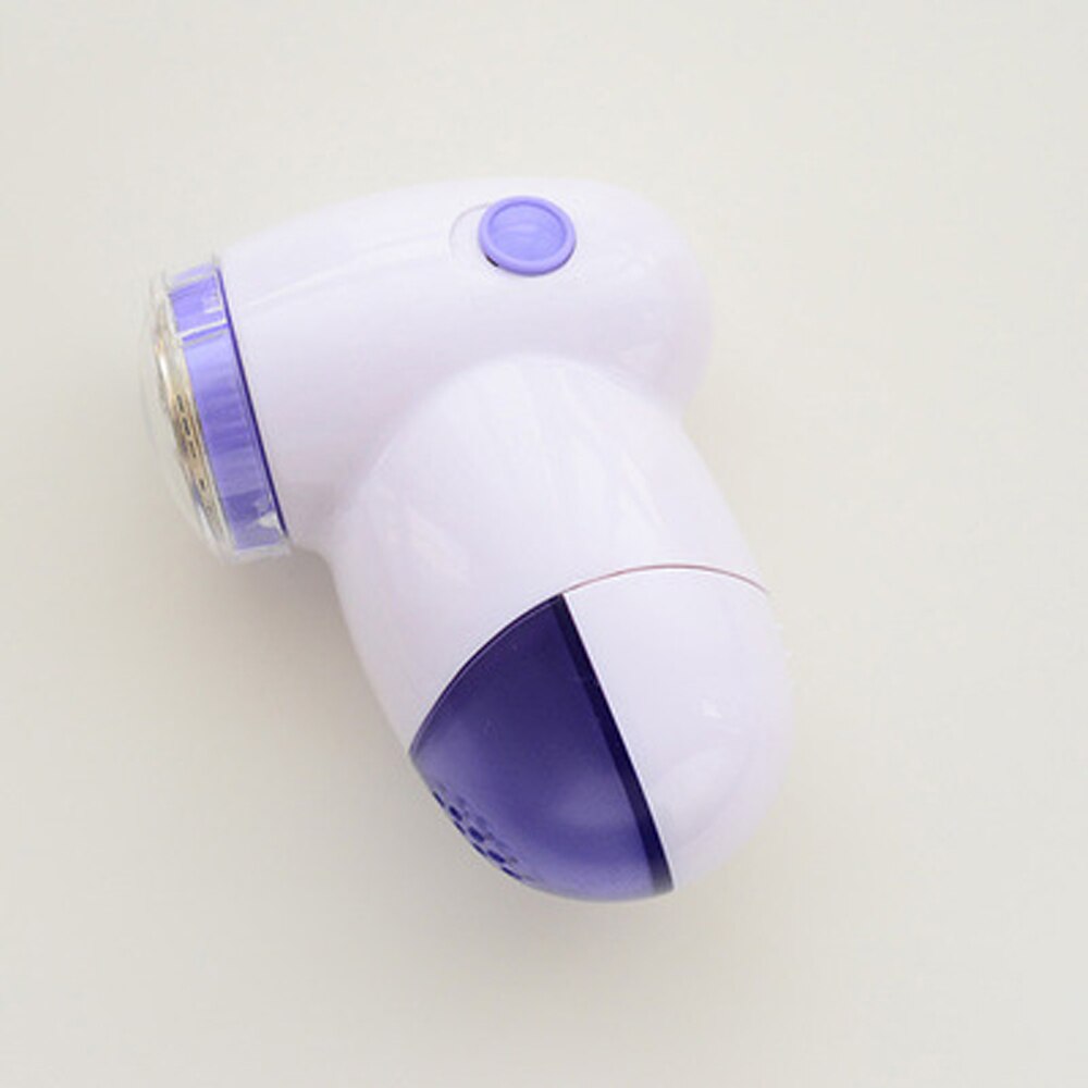 Electric Lint Remover Shaving Machine Dust Removal Fabric Cleaner Sweater Roller Brush Wiper Tool Washable Roller Ball Trimmer: purple