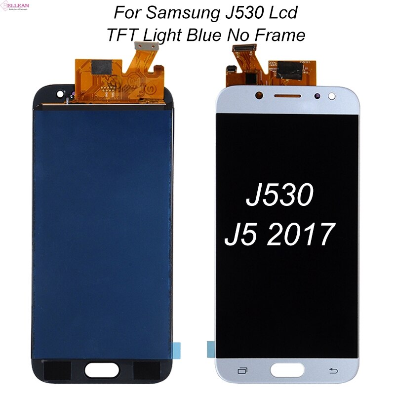 HH Amoled J530F J5 2017 Lcd para Samsung Galaxy J5 Pro Display J530 LCD com conjunto de digitador de tela de toque Frete grátis: TFT Light Blue