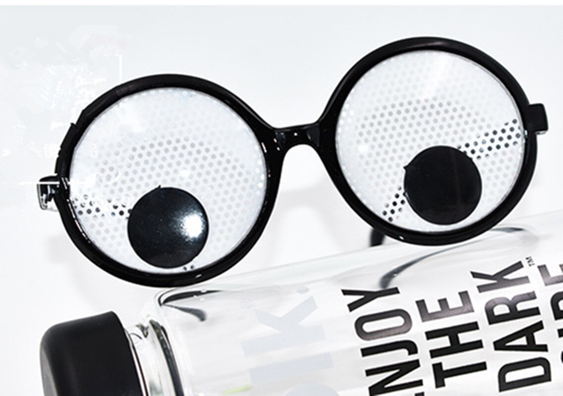 Nowa impreza przebranie na karnawał śmieszne oczy robić maskotek gogle potrząsające oczami okulary na imprezę i zabawki na dekoracja na imprezę halloweenową