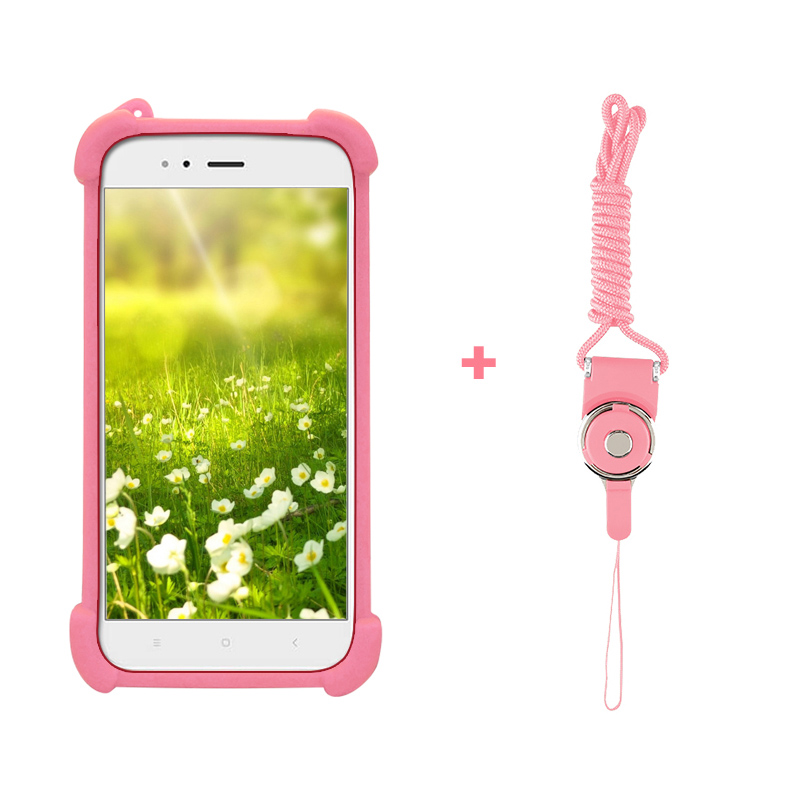 Funda Jiayu G4 G4s G4C funda de silicona universal para jiayu G3C cubierta G3 cuerdas para Jiayu S3 funda: Rosa